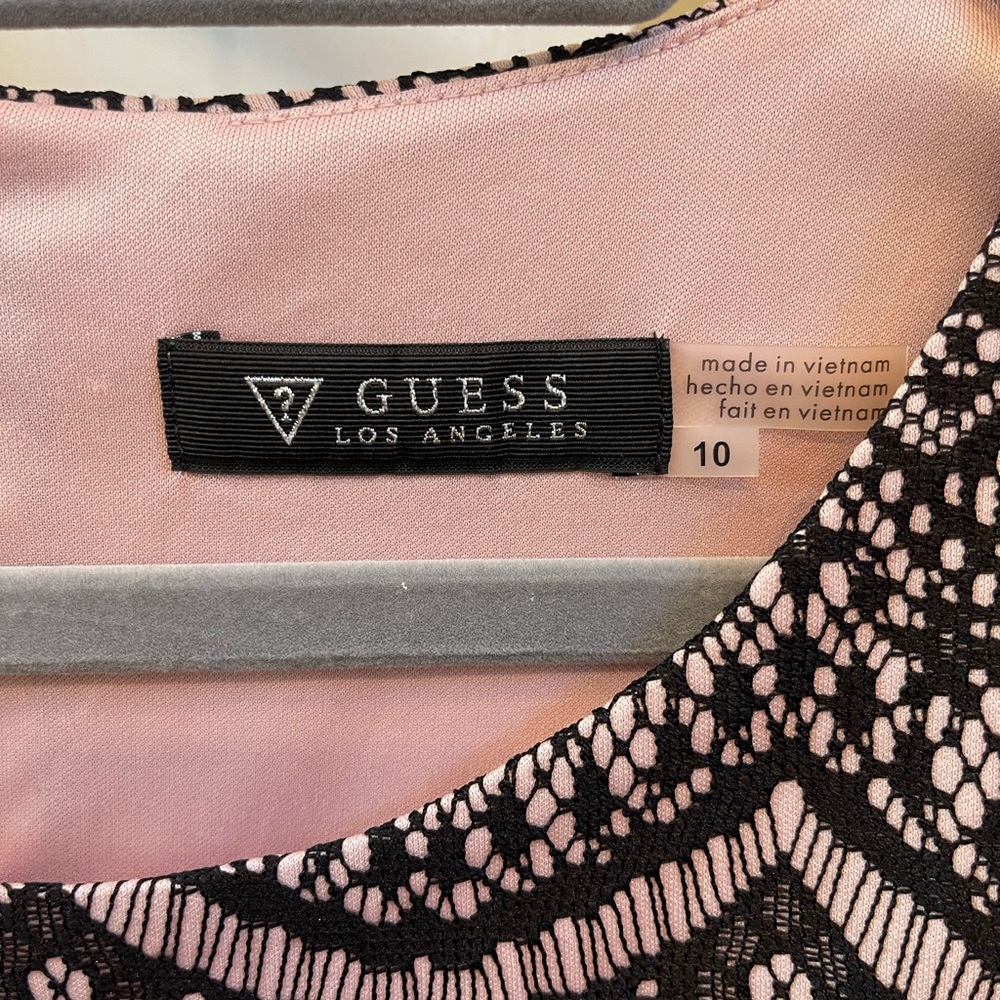 NWT Guess Lace Sleeveless Sheath Dress - Picture 5 of 5